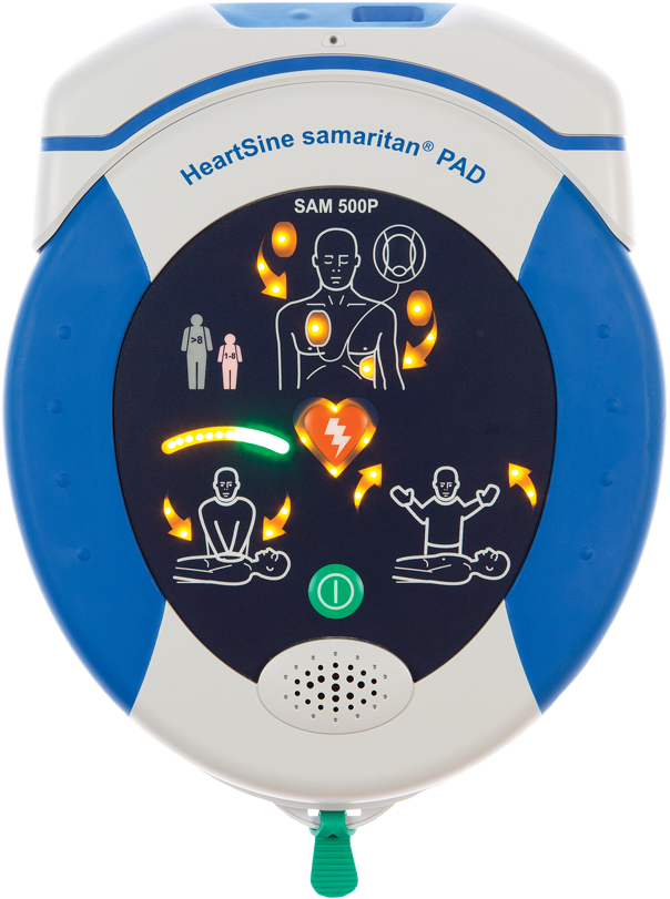 HeartSine samaritan 500P semi automatique avec RCP Advisor